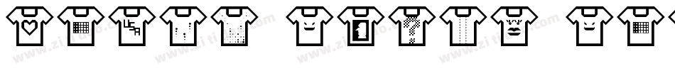 Black Shirt Slime Trail字体转换